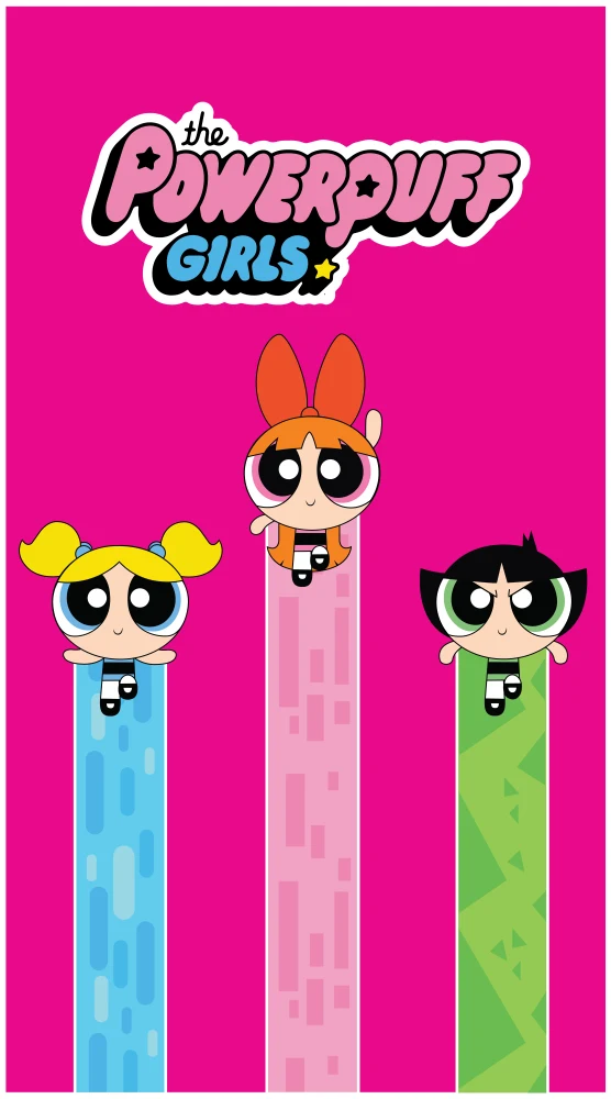 Powerpuff Girls original exhibition poster